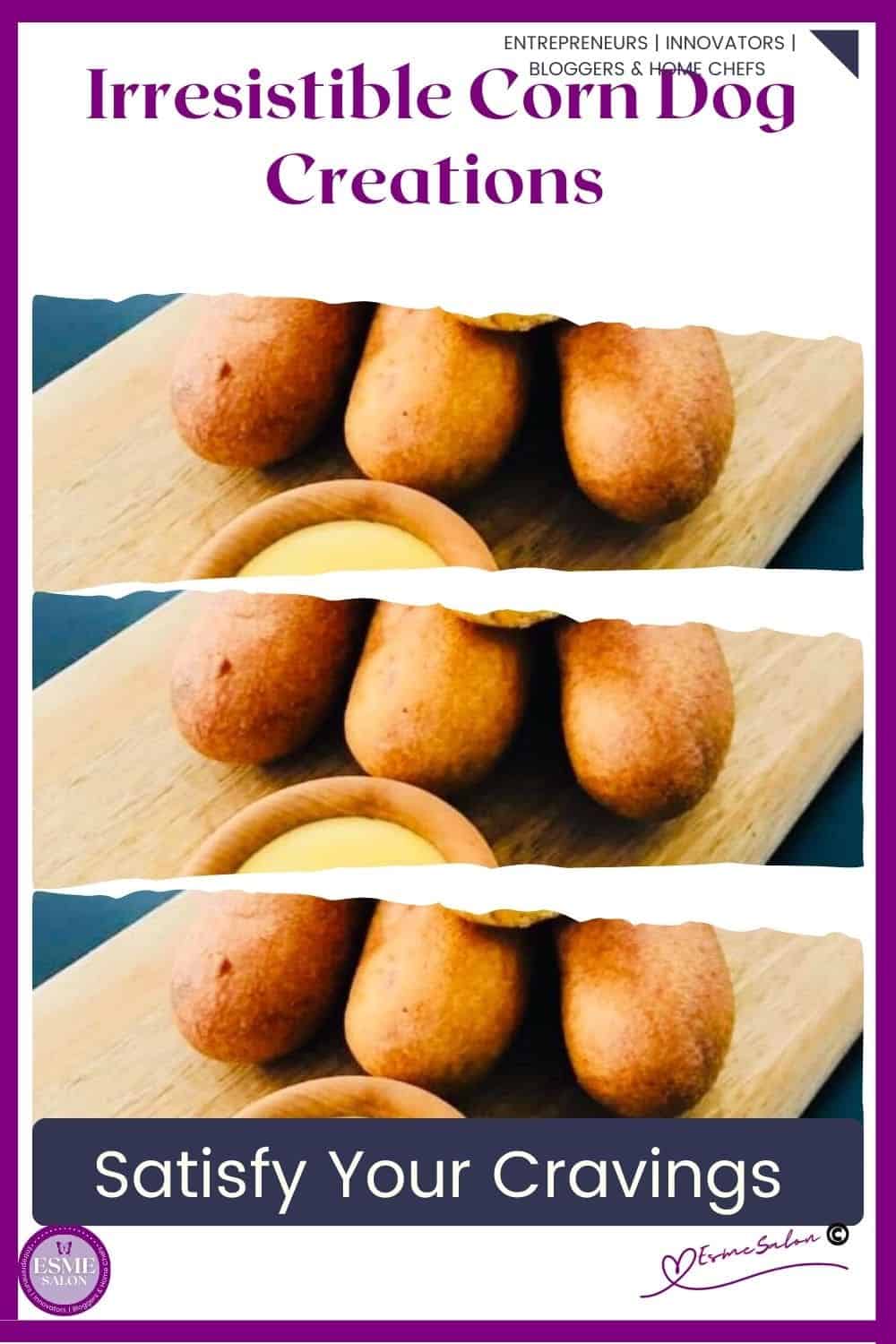 an image of Corn Dogs on a Stick