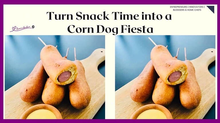 an image of Corn Dogs on a Stick