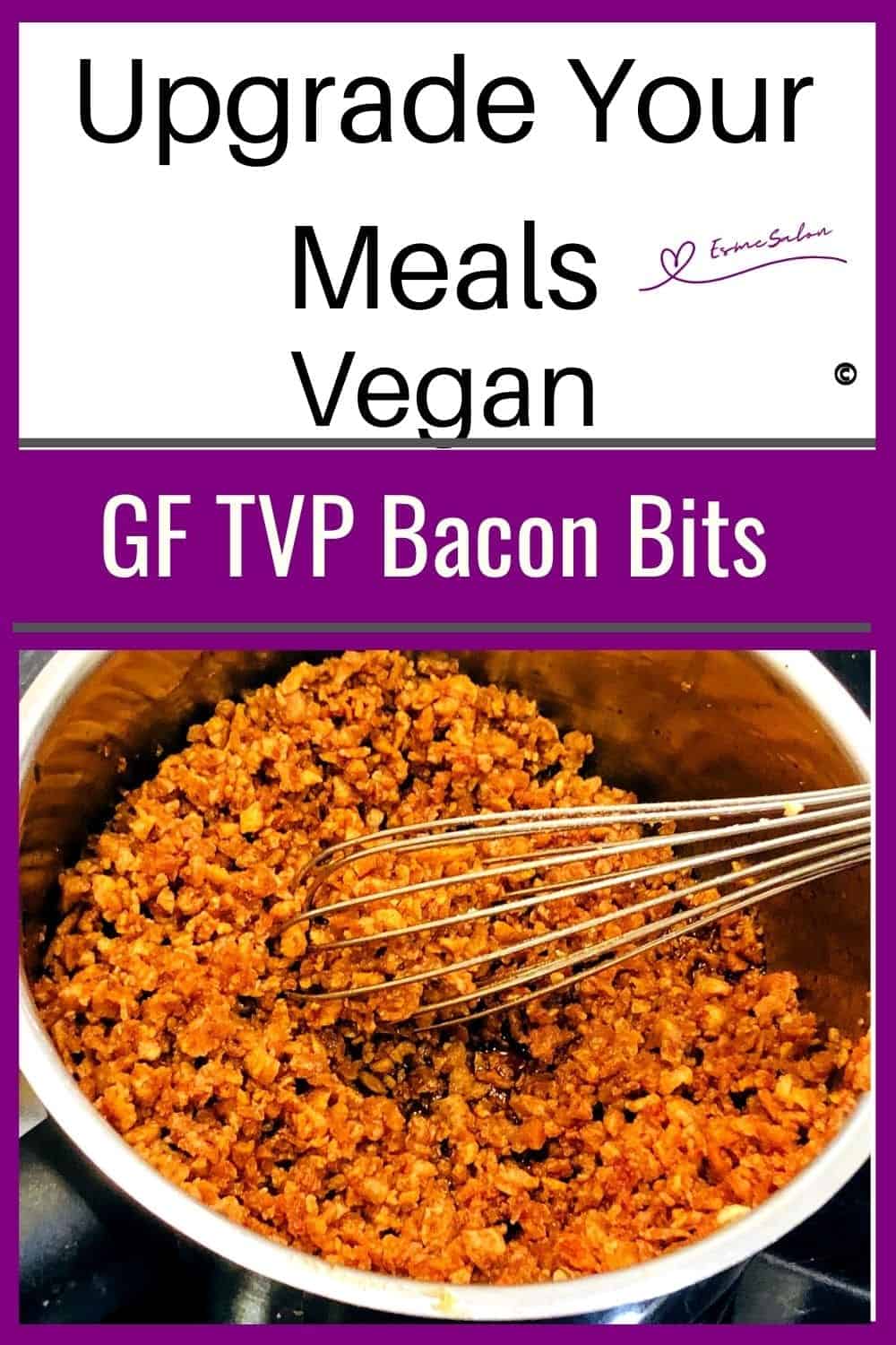 an image of Vegan GF Textured Vegetable Protein Bacon Bits
