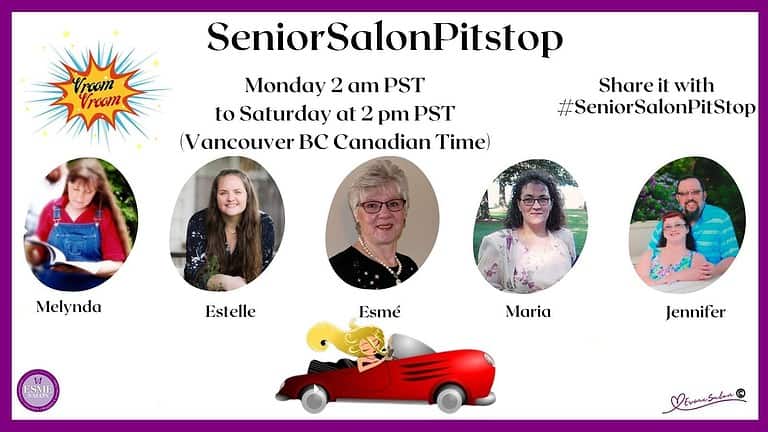 InLinkz 299 Senior Salon Pit Stop