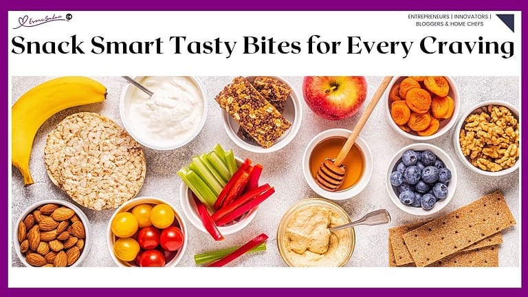 an image of various healthy snacks