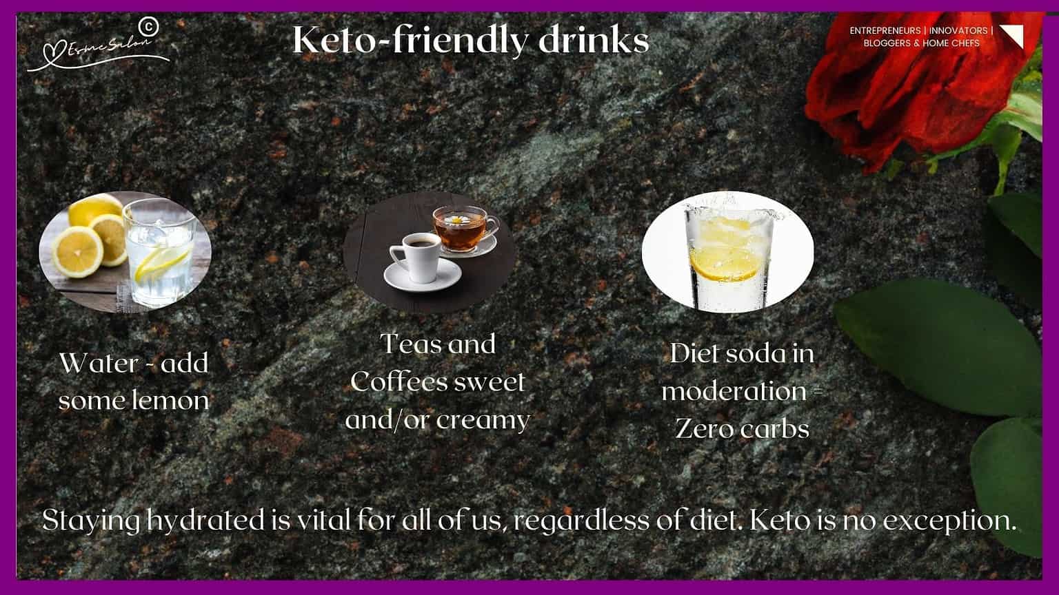 an image of Keto-Friendly Drinks