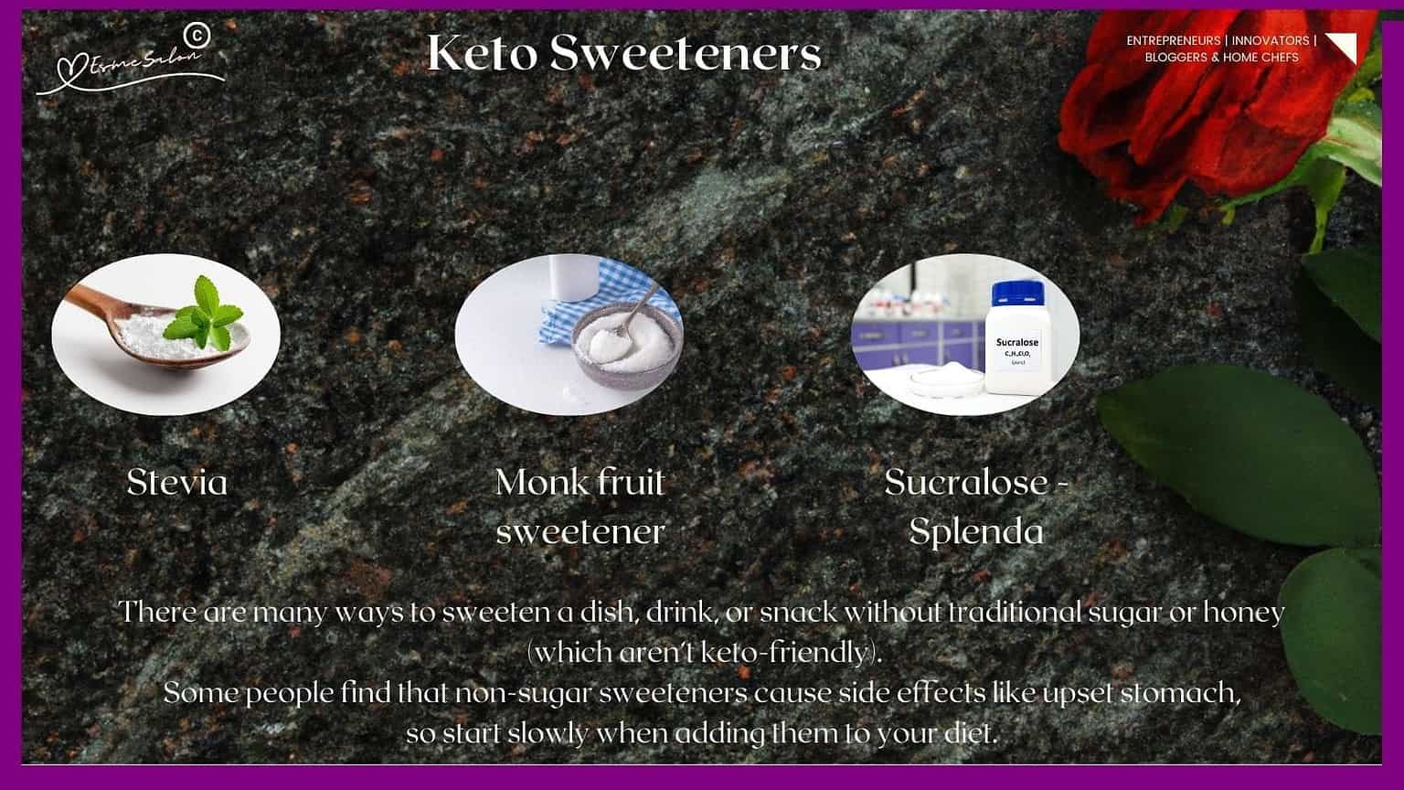 an image of Keto-Friendly Sweeteners