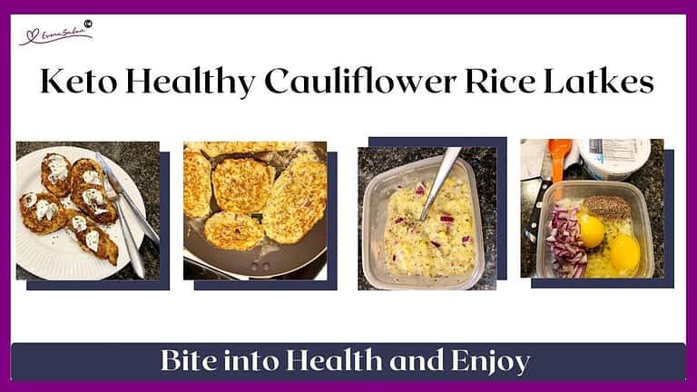 An image of Keto Cauliflower Latkes
