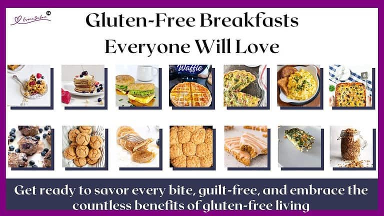 an image of various Gluten-Free Breakfasts Everyone Will Love