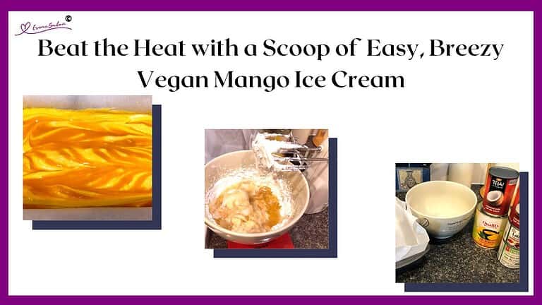 an image of Mango Vegan 3-ingredient No Churn Ice Cream