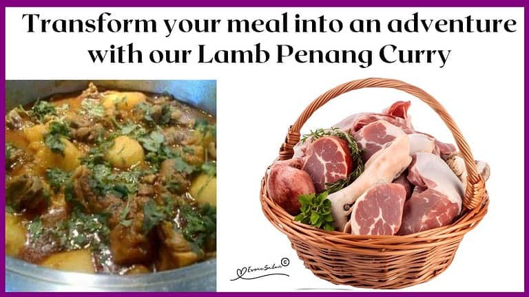 an image of a pot of Lamb Penang Curry (Sweet & Sour Curry)