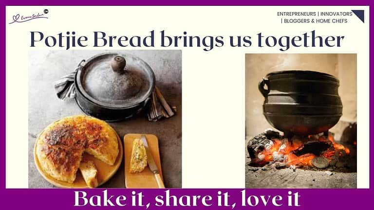 an image of a South African Potjie Bread