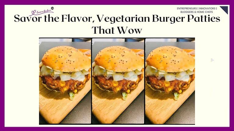 an image of a Vegetarian Burger Pattie on a brioche bun