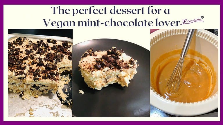 An image of a Vegan Peppermint Tart