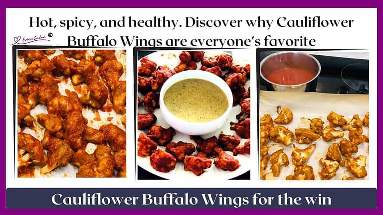 an image of Vegan Cauliflower Buffalo Wings