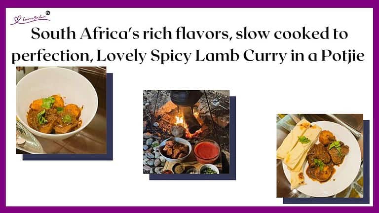 an image of Spicy Lamb Curry in a Potjie