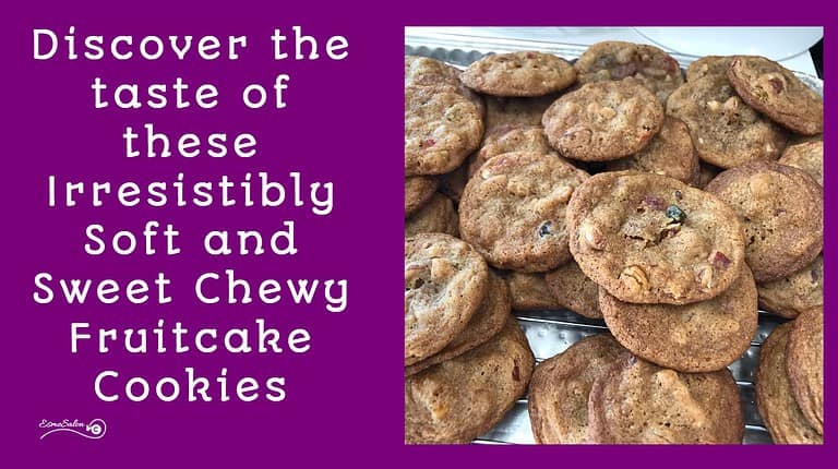 An image of Soft Chewy Fruitcake Cookies