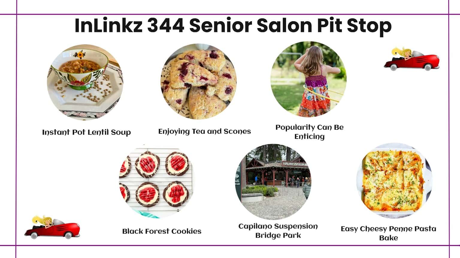 InLinkz 344 Senior Salon Pit Stop