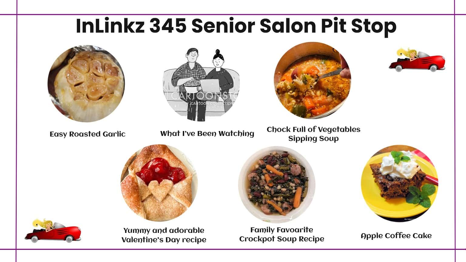 InLinkz 345 Senior Salon Pit Stop