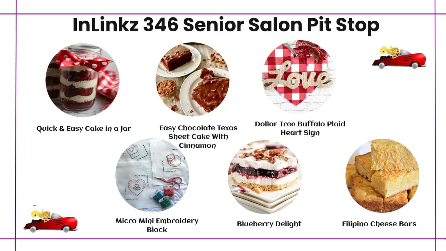InLinkz 346 Senior Salon Pit Stop