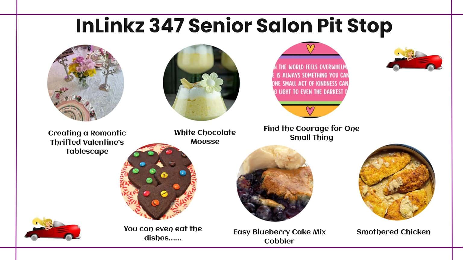 InLinkz 347 Senior Salon Pit Stop