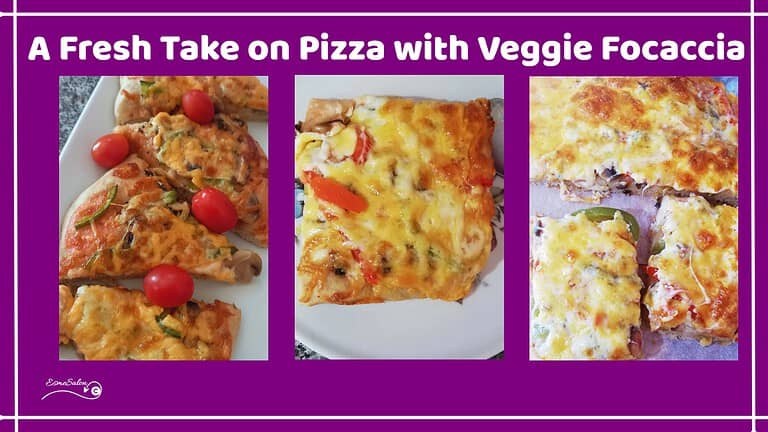 an image of Veggie Focaccia Pizza