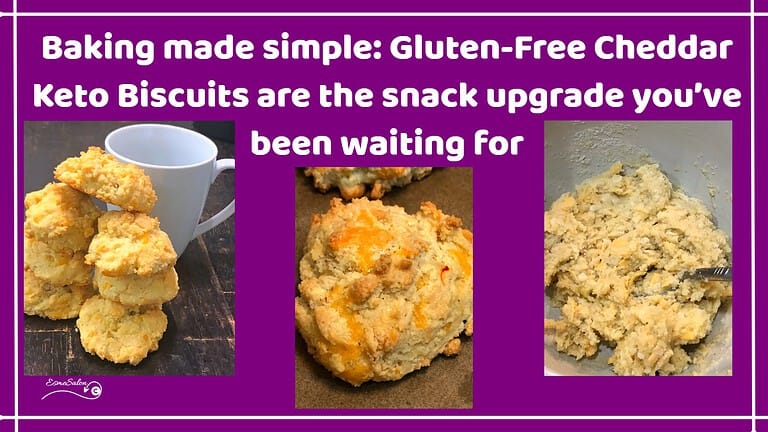 an image of Gluten-Free Cheddar Keto Biscuits