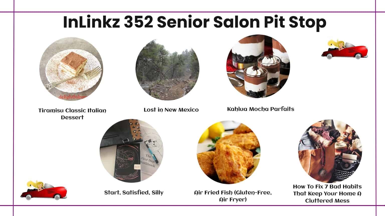 InLinkz 352 Senior Salon Pit Stop