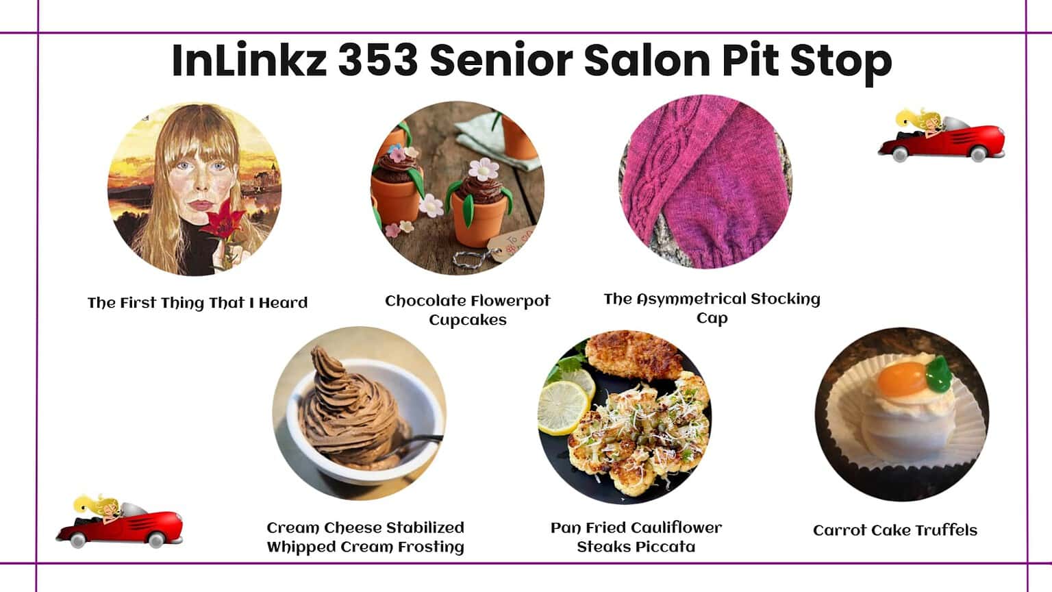 InLinkz 353 Senior Salon Pit Stop