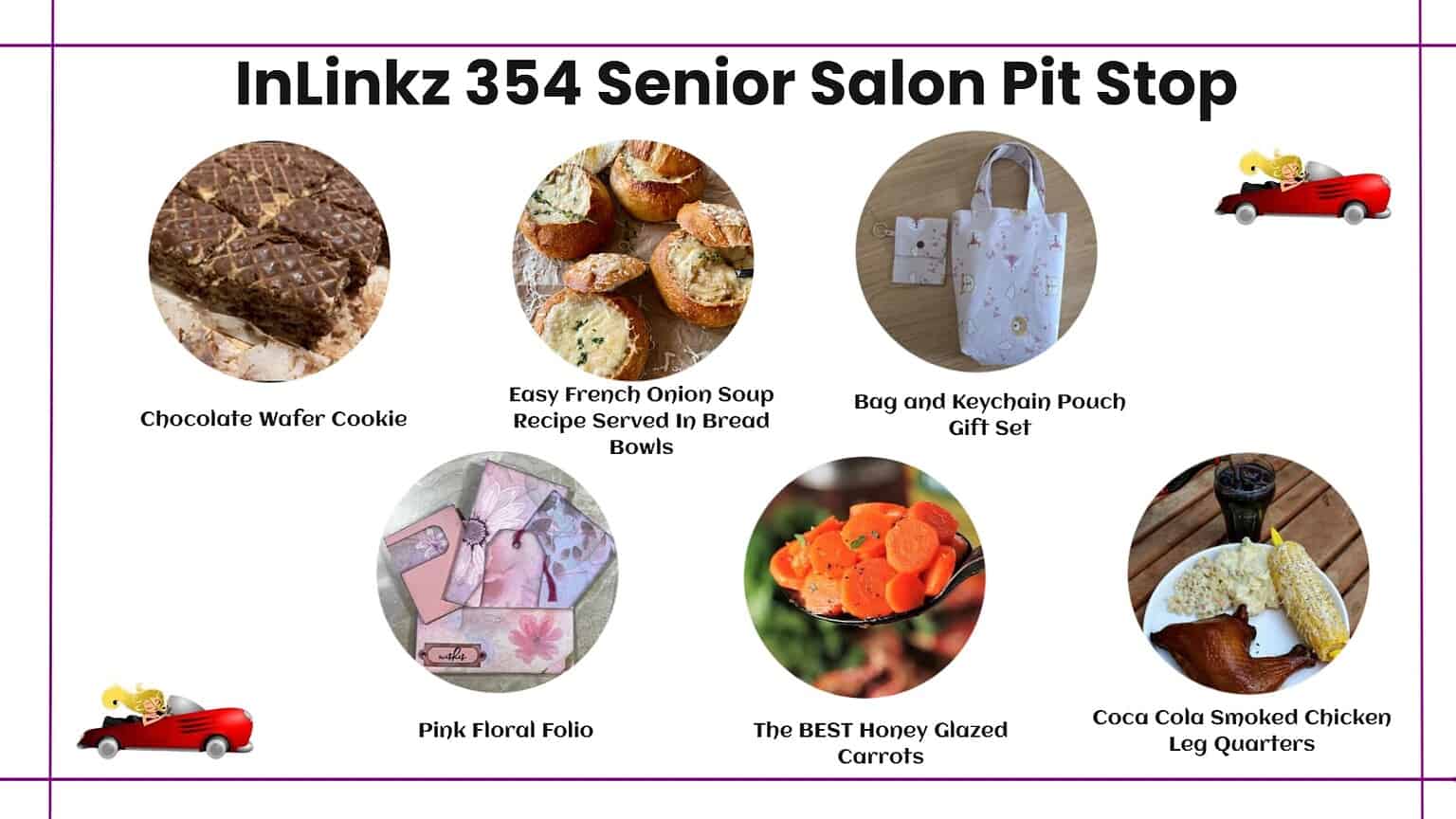 InLinkz 354 Senior Salon Pit Stop