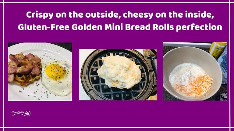 an image of Gluten-Free Golden Mini Bread Roll made in the mini dash