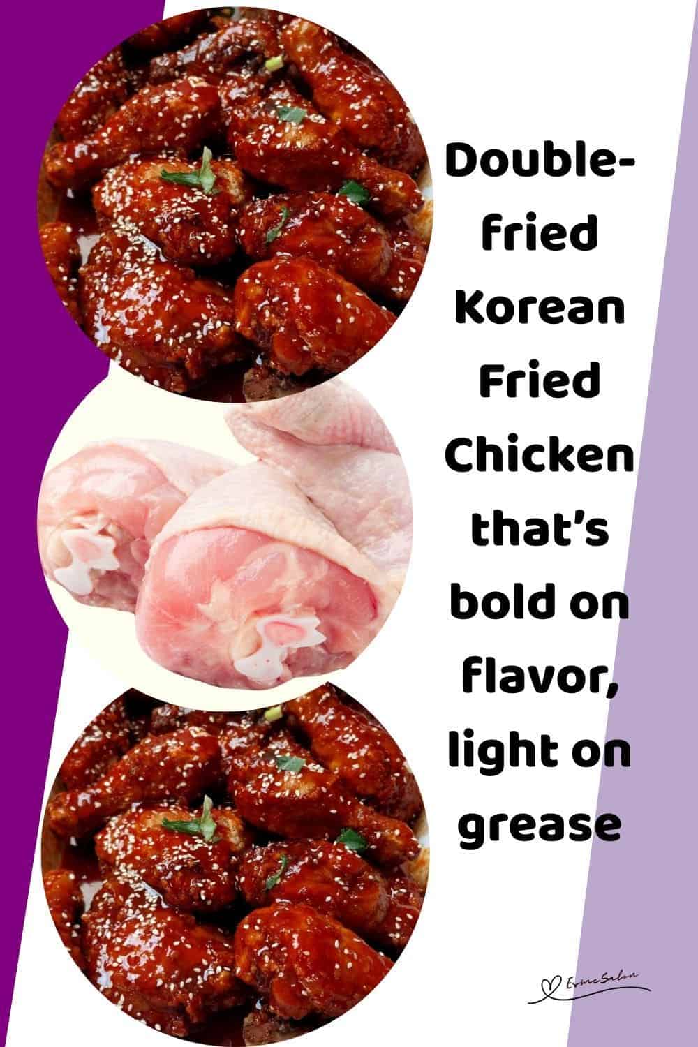an image of a bowl filled with Korean Fried Chicken