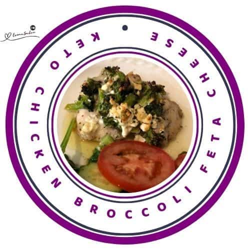 an image of Keto Chicken with Broccoli and Feta Cheese