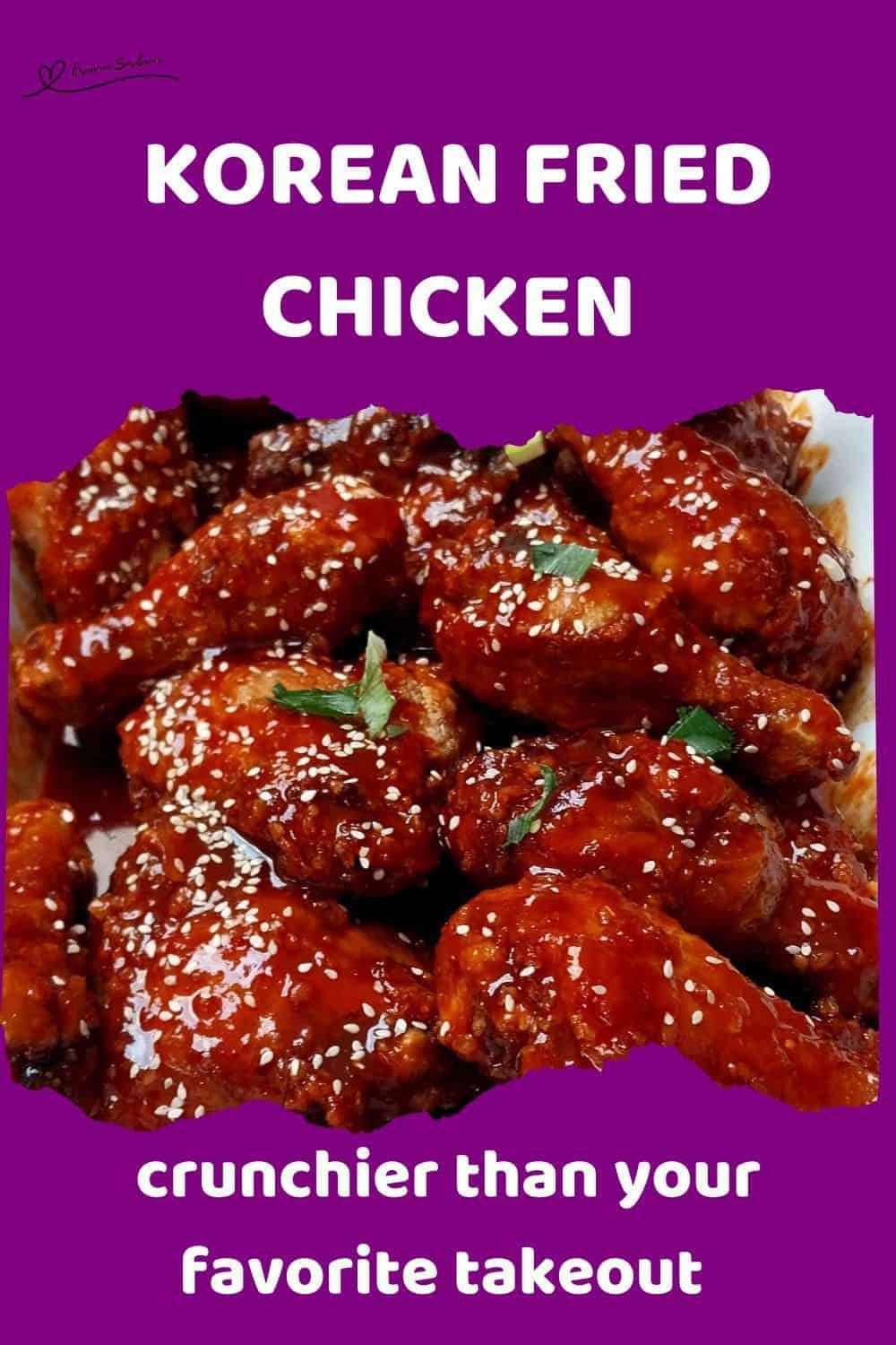 an image of a bowl filled with Korean Fried Chicken