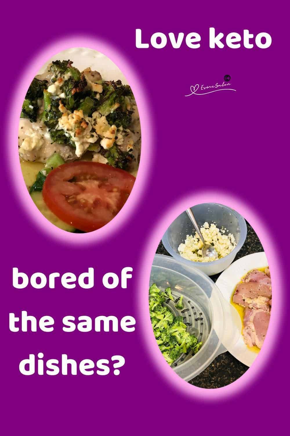 an image of Keto Chicken with Broccoli and Feta Cheese