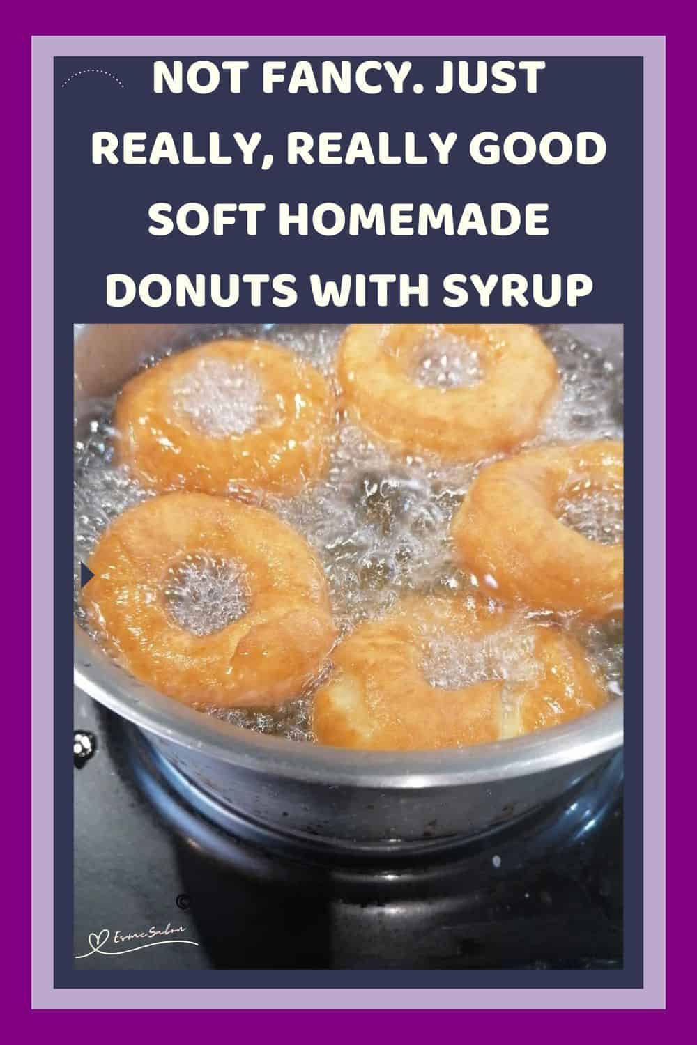 an image of Soft Homemade Donuts with Syrup