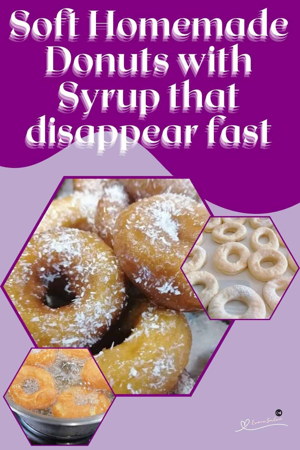 an image of Soft Homemade Donuts with Syrup