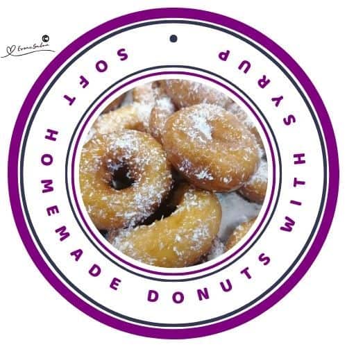 an image of Soft Homemade Donuts with Syrup