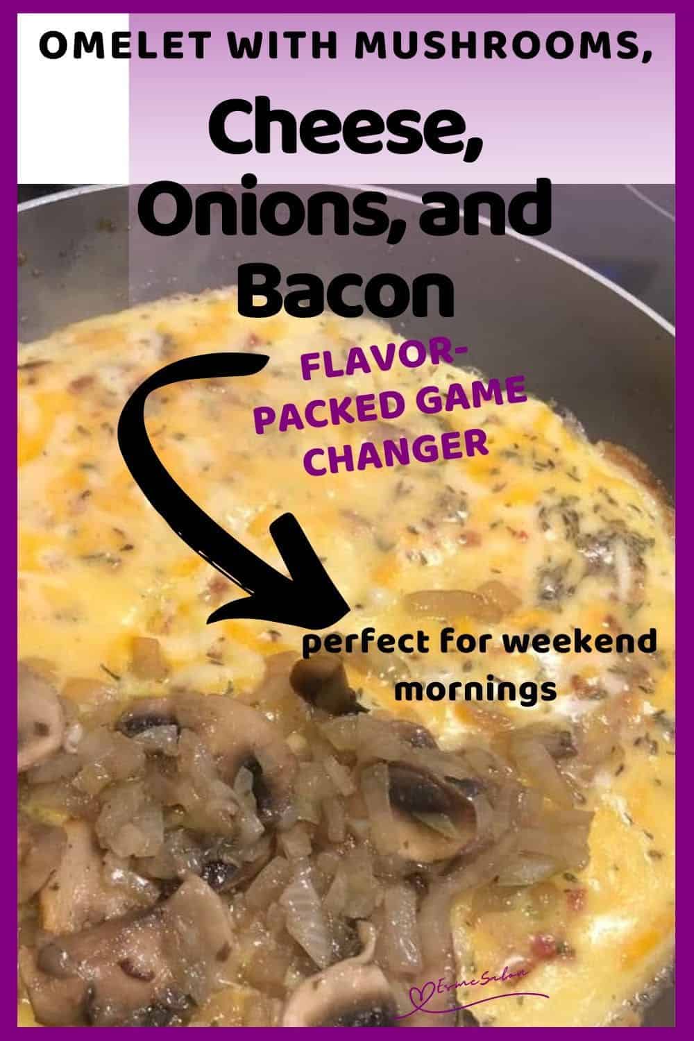 an image of a Bacon Mushroom Omelet