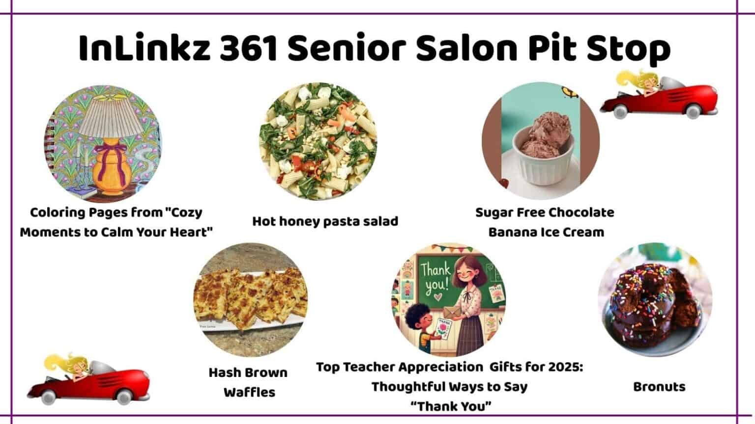 InLinkz 361 Senior Salon Pit Stop