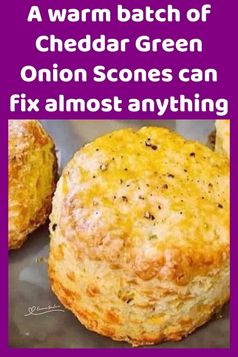 an image of Cheddar Green Onion Scones