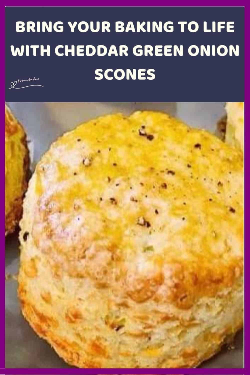 an image of Cheddar Green Onion Scones