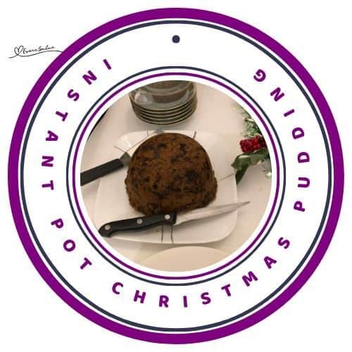 an image of a Instant Pot Christmas Pudding