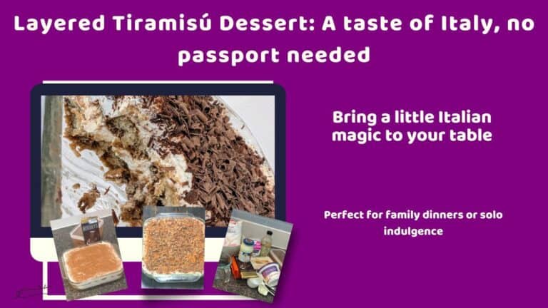 an image of a Layered Tiramisú Dessert