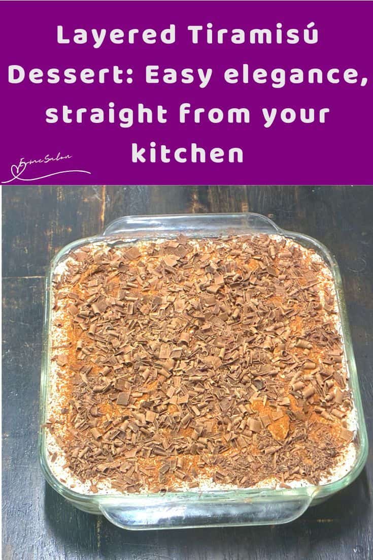 an image of a Layered Tiramisú Dessert