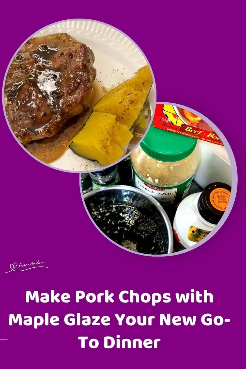 an image of Pork Chops with Maple Glaze