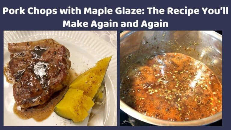 an image of Pork Chops with Maple Glaze