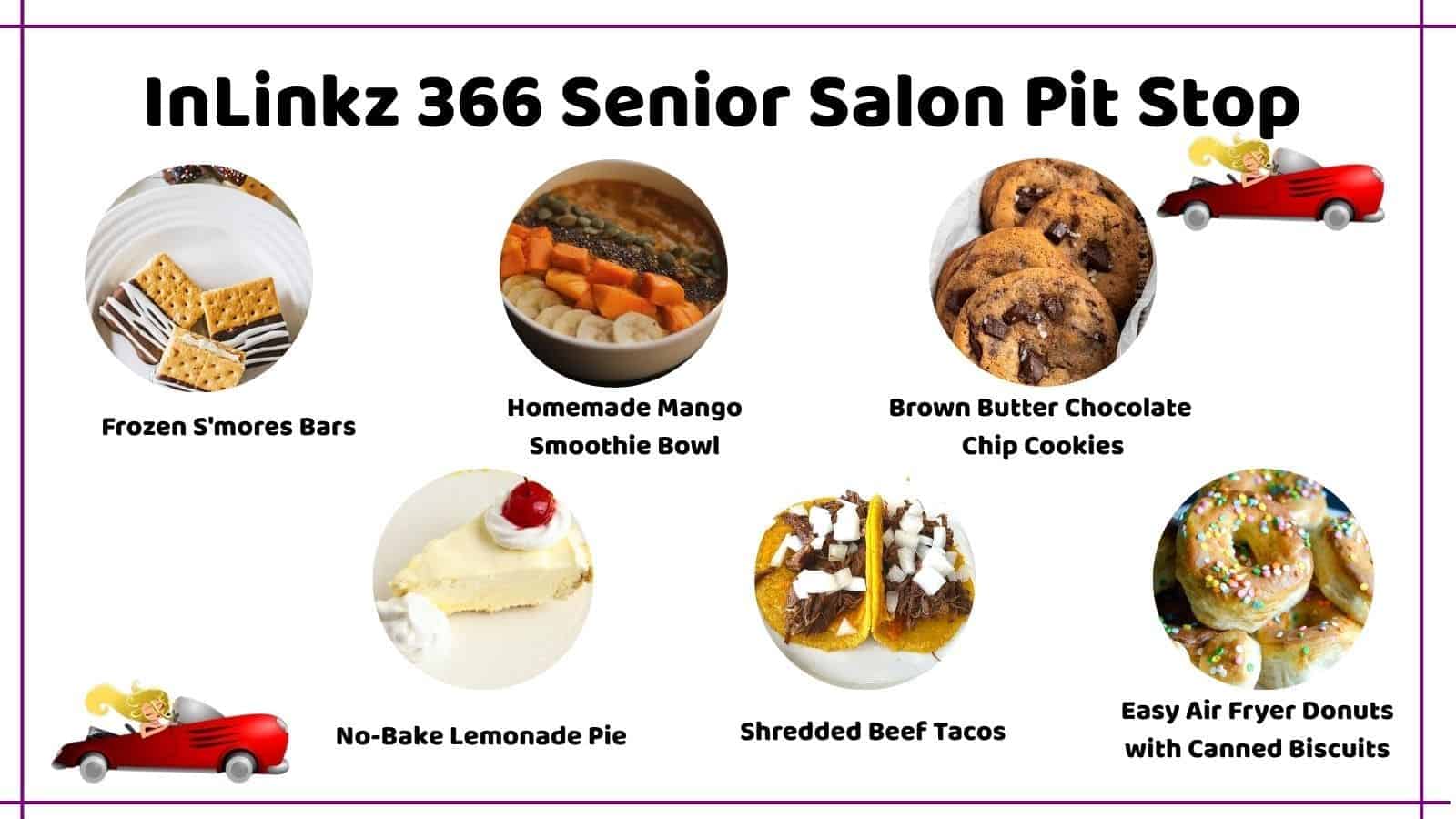 InLinkz 366 Senior Salon Pit Stop