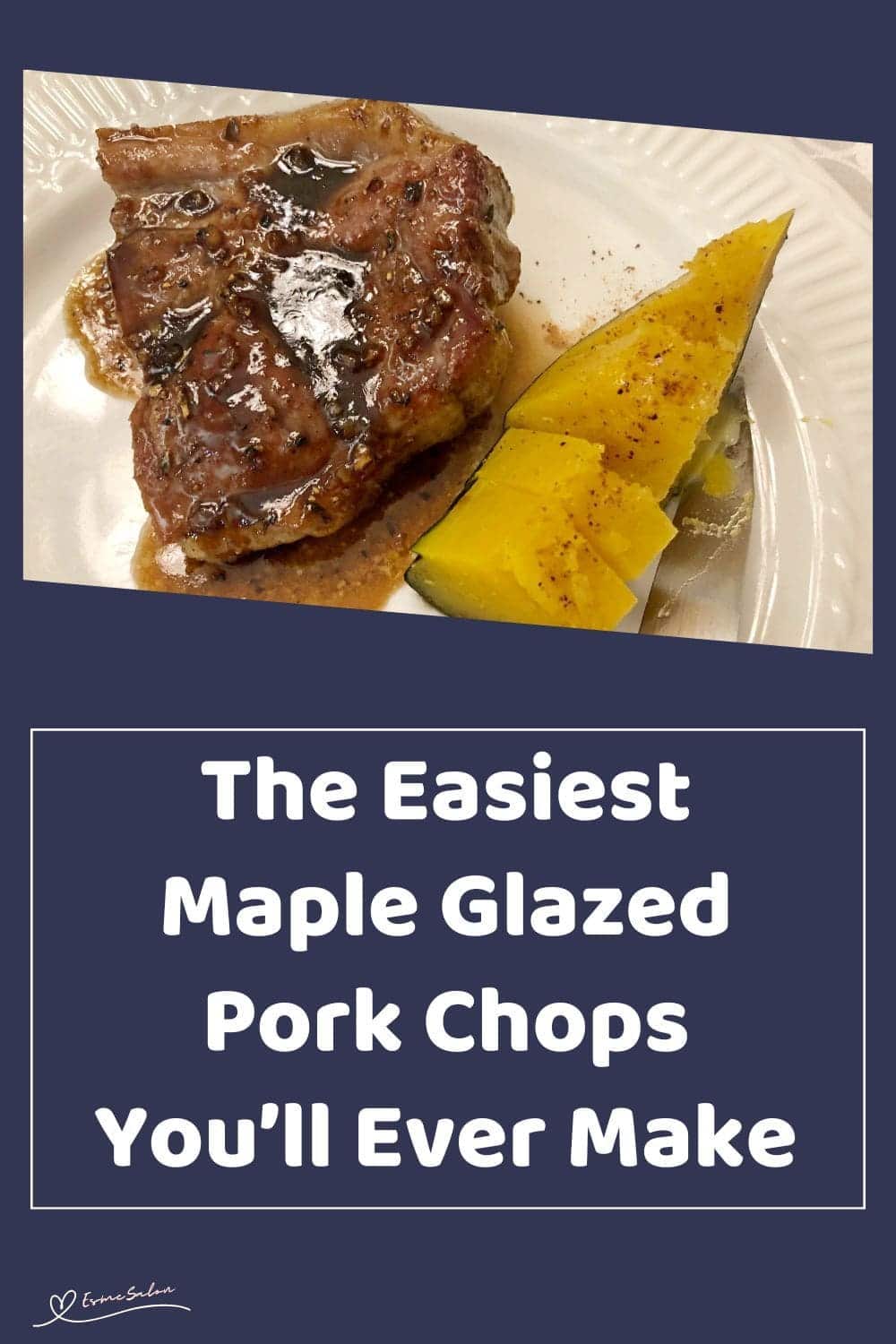 an image of Pork Chops with Maple Glaze