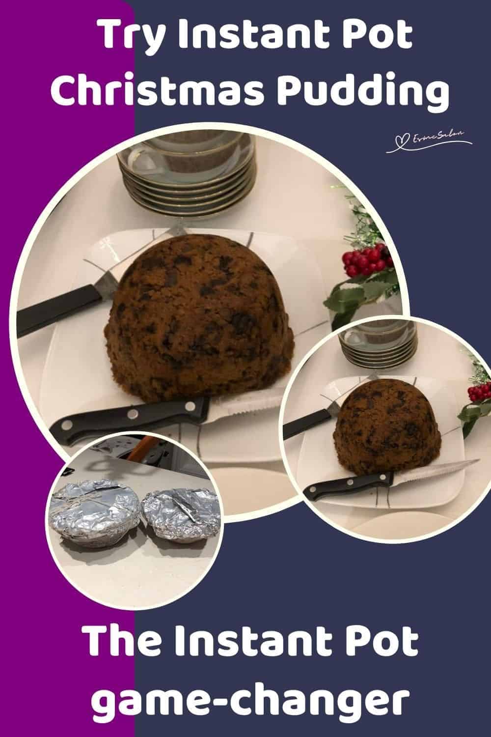 an image of a Instant Pot Christmas Pudding