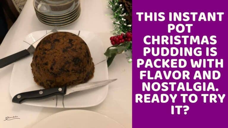 an image of a Instant Pot Christmas Pudding