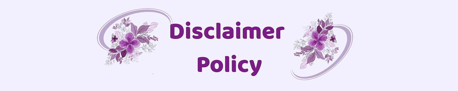 Disclaimer Policy