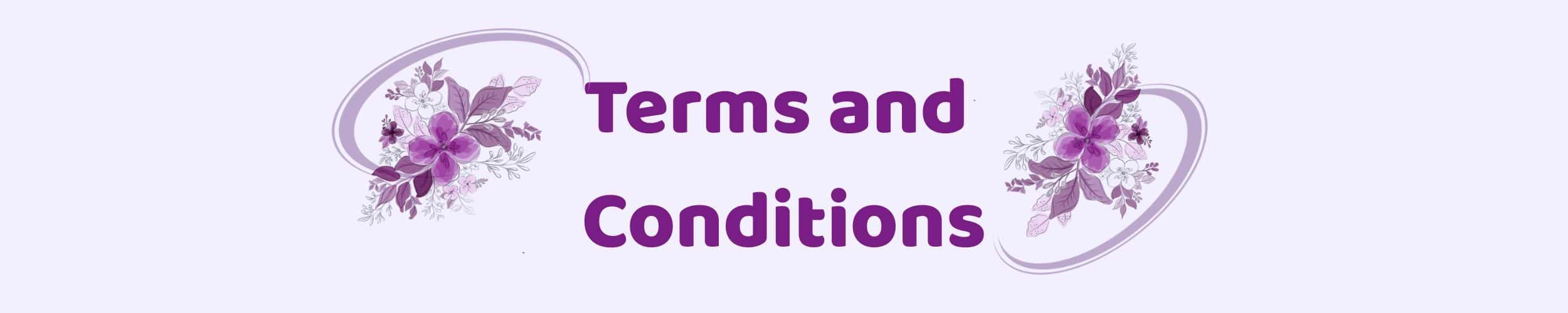 Terms and Conditions