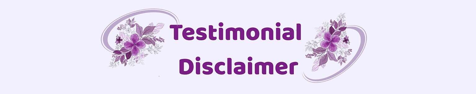 Testimonial Disclaimer